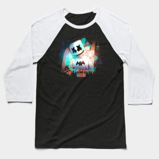 Marshmello | Electro Party Graffiti Baseball T-Shirt
